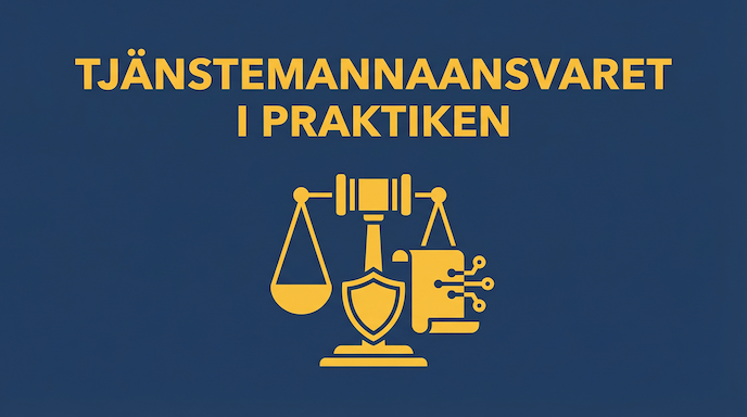 Sveriges kommuner rustas f&ouml;r historisk lagsk&auml;rpning &ndash; Ny certifieringsutbildning om tj&auml;nstemannaansvar lanseras