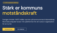 St&auml;rk er kommuns motst&aring;ndskraft: Klick Datas onlinekurser f&ouml;r en ny verklighet i NATO